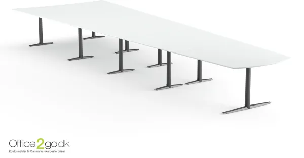 Switch Media -kokouspöytä - 20 henkilöä - 625 cm.