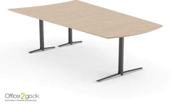 Switch Media -kokouspöytä - 8 henkilöä - 250 cm.